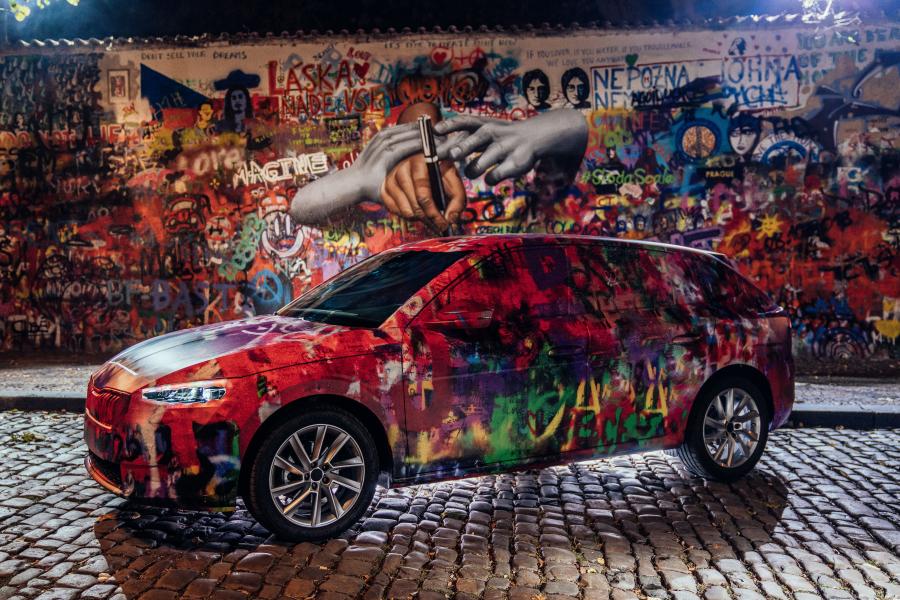  Skoda Scala Art Car by Chemis 2018 года  (фото 3 из 10)